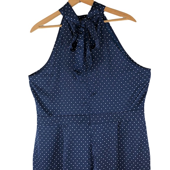 J. Crew PLUS Tie-Neck Halter Jumpsuit - Picture 6 of 10